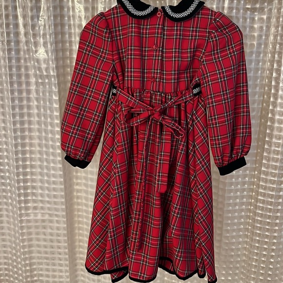 Vintage Girls Christmas dress - Picture 5 of 7